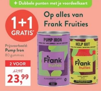 Promoties Frank fruities pump iron - Huismerk - Holland & Barrett - Geldig van 18/03/2024 tot 14/04/2024 bij Holland & Barret
