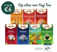Promoties Green jasmine - Yogi Tea - Geldig van 18/03/2024 tot 14/04/2024 bij Holland & Barret