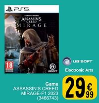 Game assassin`s creed mirage-f1 2023-Ubisoft