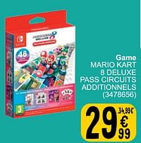 Game mario kart 8 deluxe pass circuits additionnels-Nintendo