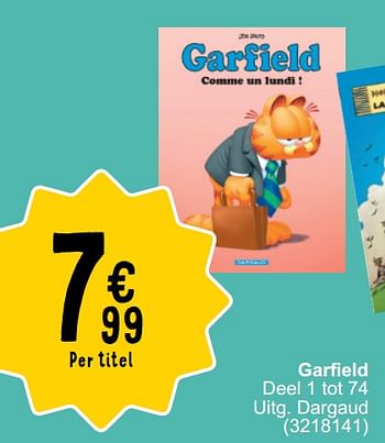 Promoties Garfield - Huismerk - Cora - Geldig van 26/03/2024 tot 08/04/2024 bij Cora