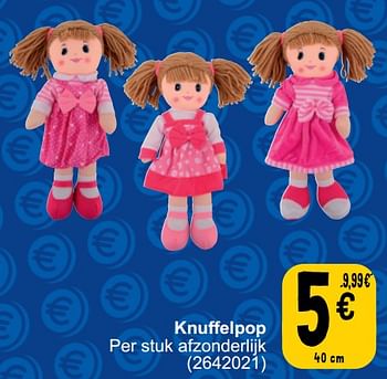 Promoties Knuffelpop - Huismerk - Cora - Geldig van 26/03/2024 tot 08/04/2024 bij Cora