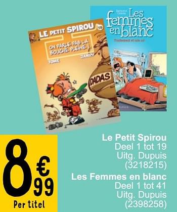 Promoties Le petit spirou - Huismerk - Cora - Geldig van 26/03/2024 tot 08/04/2024 bij Cora