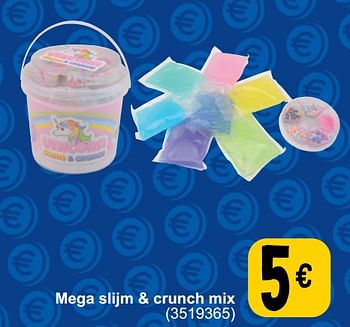 Promoties Mega slijm + crunch mix - Huismerk - Cora - Geldig van 26/03/2024 tot 08/04/2024 bij Cora