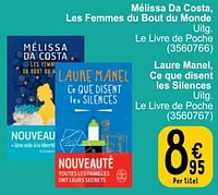Mélissa Da Costa, Les Femmes du Bout du Monde-Huismerk - Cora