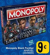 Monopoly black panther marvel-Hasbro