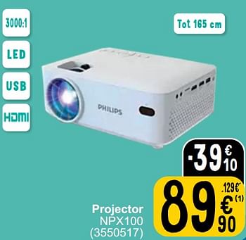 Promotions Philips projector npx100 - Philips - Valide de 26/03/2024 à 08/04/2024 chez Cora
