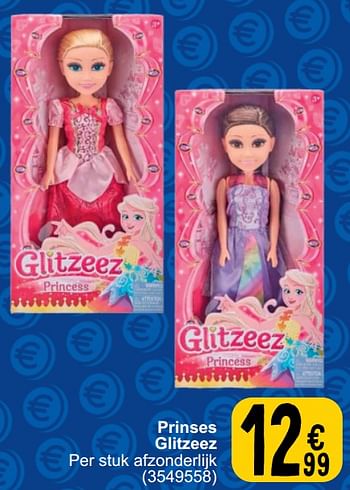 Promoties Prinses glitzeez - Zuru - Geldig van 26/03/2024 tot 08/04/2024 bij Cora