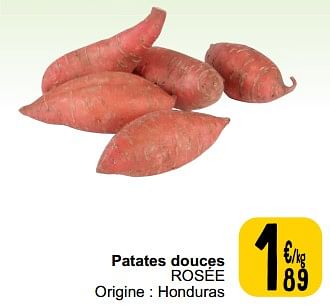 Promoties Patates douces rosée - Huismerk - Cora - Geldig van 26/03/2024 tot 30/03/2024 bij Cora