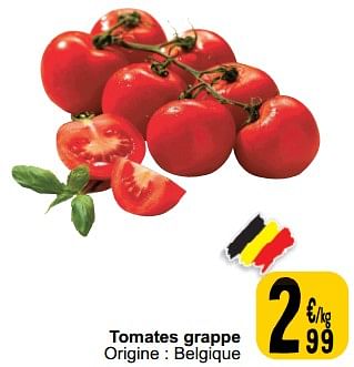 Promoties Tomates grappe - Huismerk - Cora - Geldig van 26/03/2024 tot 30/03/2024 bij Cora