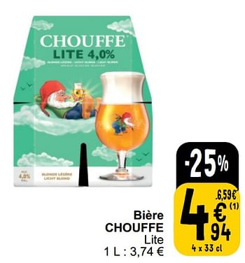 Promotions Bière chouffe - Chouffe - Valide de 26/03/2024 à 30/03/2024 chez Cora