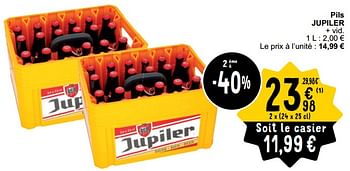 Promoties Pils jupiler - Jupiler - Geldig van 26/03/2024 tot 30/03/2024 bij Cora