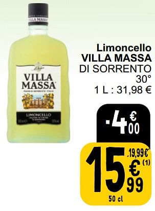 Promoties Limoncello villa massa di sorrento - Villa Massa - Geldig van 26/03/2024 tot 30/03/2024 bij Cora