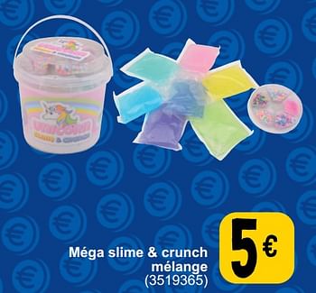 Promotions Méga slime + crunch mélange - Produit maison - Cora - Valide de 26/03/2024 à 08/04/2024 chez Cora