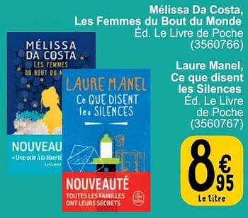 Promoties Mélissa da costa, les femmes du bout du monde - Huismerk - Cora - Geldig van 26/03/2024 tot 08/04/2024 bij Cora