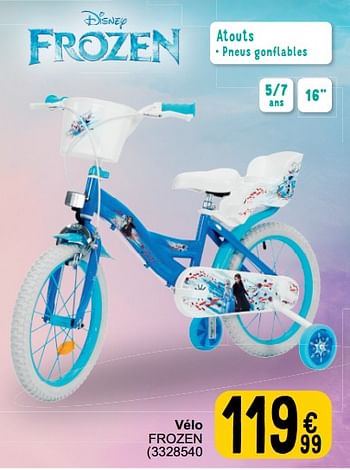 Promoties Vélo frozen - Disney  Frozen - Geldig van 26/03/2024 tot 08/04/2024 bij Cora