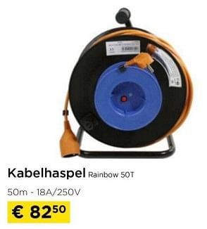 Promoties Kabelhaspel rainbow 5ot - Rainbow - Geldig van 01/03/2024 tot 31/03/2024 bij Molecule
