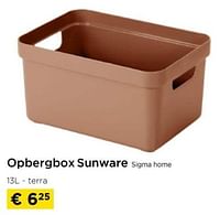 Opbergbox sunware sigma home-Sunware