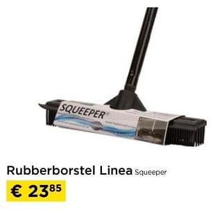 Promotions Rubberborstel linea squeeper - Linea - Valide de 01/03/2024 à 31/03/2024 chez Molecule