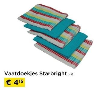 Promoties Vaatdoekjes starbright - Star Bright - Geldig van 01/03/2024 tot 31/03/2024 bij Molecule