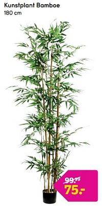 Kunstplant bamboe-Huismerk - Leen Bakker