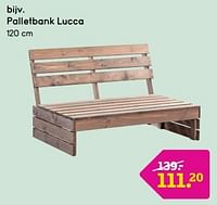 Palletbank lucca-Huismerk - Leen Bakker