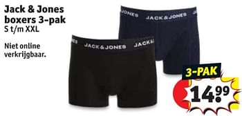 Promotions Jack + jones boxers - Jack & Jones - Valide de 25/03/2024 à 07/04/2024 chez Kruidvat