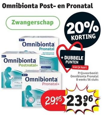 Promoties Omnibionta postnatal - Omnibionta3 - Geldig van 25/03/2024 tot 07/04/2024 bij Kruidvat
