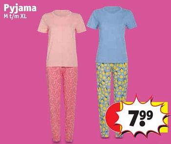 Promoties Pyjama - Huismerk - Kruidvat - Geldig van 25/03/2024 tot 07/04/2024 bij Kruidvat