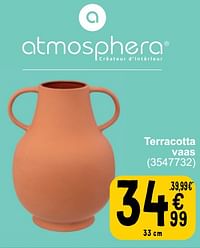 Terracotta vaas-Atmosphera