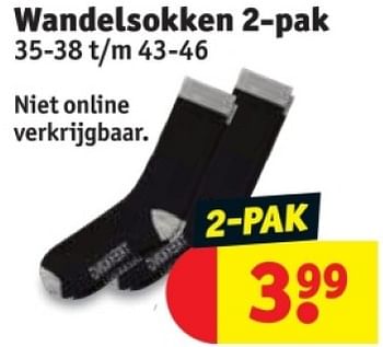 Promoties Wandelsokken - Huismerk - Kruidvat - Geldig van 25/03/2024 tot 07/04/2024 bij Kruidvat