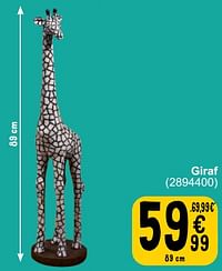 Giraf-Huismerk - Cora