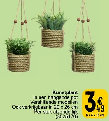 Promoties Kunstplant - Huismerk - Cora - Geldig van 26/03/2024 tot 08/04/2024 bij Cora