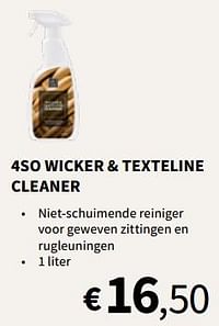 4so wicker + texteline cleaner-Huismerk - Horta