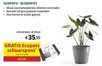 Promotions Bloempot - Ecopots - Valide de 27/03/2024 à 07/04/2024 chez Horta