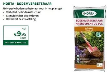 Promoties Bodemverbeteraar - Huismerk - Horta - Geldig van 27/03/2024 tot 07/04/2024 bij Horta