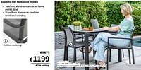 Goa tafel met melbourne stoelen-Huismerk - Horta