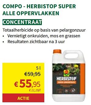 Promoties Herbistop super alle oppervlakken - Compo - Geldig van 27/03/2024 tot 07/04/2024 bij Horta