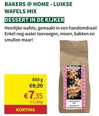 Luikse wafels mix-Bakers@Home