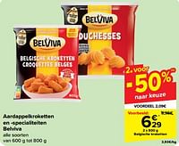Promoties Belgische kroketten - Belviva - Geldig van 27/03/2024 tot 02/04/2024 bij Carrefour