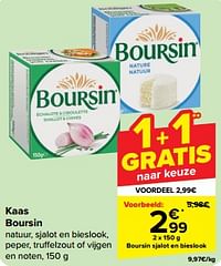 Boursin sjalot en bieslook-Boursin