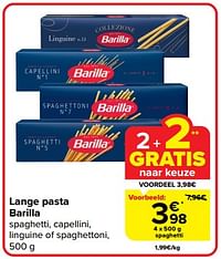Lange pasta-Barilla