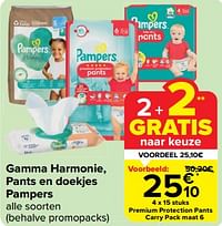 Premium protection pants carry pack maat 6-Pampers
