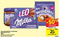 Tablet melkchocolade-Milka