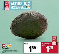 Avocado-Huismerk - Delhaize