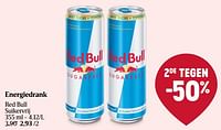 Energiedrank red bull suikervrij-Red Bull