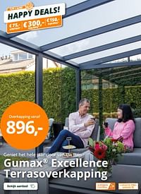 Gumax excellence terrasoverkapping-Excellence