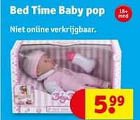 Bed time baby pop-Huismerk - Kruidvat