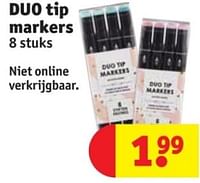 Duo tip markers-Huismerk - Kruidvat