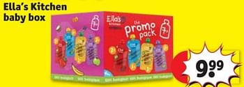 Promoties Ella`s kitchen baby box - Ella’s kitchen - Geldig van 25/03/2024 tot 07/04/2024 bij Kruidvat